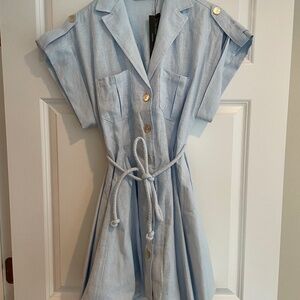 NWT No Pise La Grama “Guayaba Linen Dress”